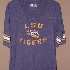 NWOT Vintage Style LSU Tigers Jersey T-Shirt